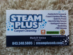 STEAM CARPET CLEANING / UPHOLSTERY