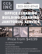🏠$49 CLEANING: HOUSE, OFFICE, MOVE IN/OUT MOST HOMES JUST $49-$99