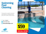 Swimming Pool Services: First Month:$59 | Pool Cleaning | Pool Repair