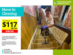 House Cleaning Services $67/Wkly Cleaning 1Br 1Ba, Move-in/Move-Out Cl