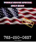 Air Duct Cleaning $299 Chimney sweep $199
