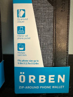 Orben zip around phone wallet new sealed for iPhone or any newer phone