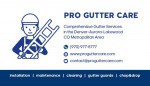 Comprehensive Gutters service. PRO GUTTER CARE -  Cleaning, Installation, Downsp