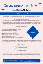 Commercial & Move in/Move out cleaning  Services