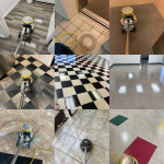 Scrubbing cleaning all floors ( flat rate pricing) Janitorial services