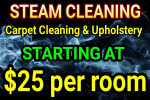 Carpet Cleaning Services/Upholstery Cleaning services