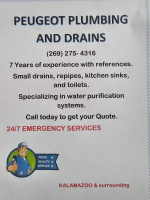 Plumbing and drain cleaning