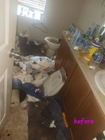 House cleaning. Inside/outside(junk/trash)**PICS**🌳🏠