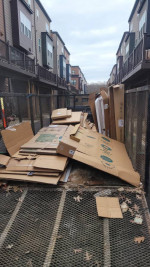 Spring cleaning junk removal
