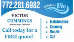 Pool Cleaning Services. Professional, Certified and Insured