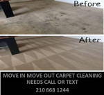 SAME DAY MOVE IN-OUT CLEANING TRASH REMOVAL CARPET SHAMPOO PAINTING