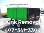 JUNK REMOVAL*CLEANING*YARD WASTE*DEBRIS*FURNITURE*APPLIANCE*DUMPSTER