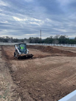 LANDSCAPING & LEVELING {H.A Dirt Cleaning & Construction LLC}Bobcat.