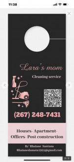Lara’s mom cleaning services