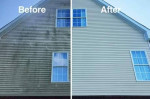 Exterior house cleaning/ pressure wash, fence staining services.