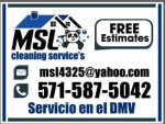 MSL cleaning service’s