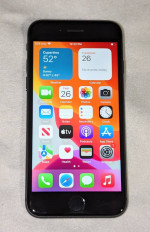 VERY NICE Black APPLE  iPhone 8  64GB for AT&T Cricket