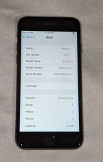 VERY NICE Black APPLE  iPhone 8  64GB for AT&T Cricket