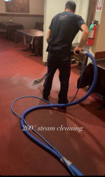 🔥💨Let us earn your business today‼️ Carpet and tile cleaning at 200°