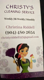 CHRISTY’S HOUSE CLEANING!!