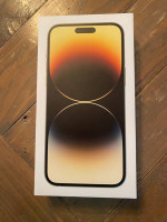 Brand New! iPhone 14 Max Pro - 128GB (Unlocked) - Gold
