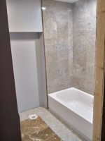 TIle, Drywall, carpet cleaning, and painting