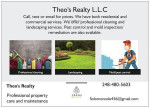 Commercial cleaning,debris removal,trash haul,unit prep,pest control.