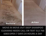 SAME DAY MOVE IN MOVE OUT CLEANING PAINTING JUNKREMOVAL CARPET SHAMPOO