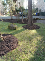 MULCH and PINE STRAW installation yard cleaning and trimming