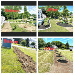 landscaping, snow removal, tree cutting, mulch,  fall cleaning