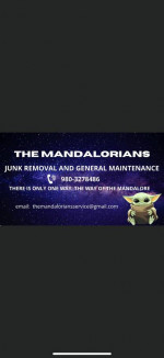 THE MANDALORIANS: JUNK REMOVAL, CLEANOUTS, MOVING, DEMOLITION, HAULING