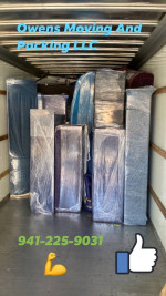 OWENS MOVING&PACKING full move/delivery/load&unload/storage/pods