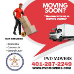 π MOVING? Need help unloading a truck or pod? PVD Movers! π