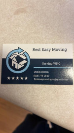 Moving in WNC? Call Rest Easy Moving