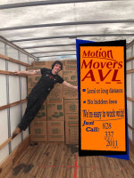 Motion Movers AVL, friendly, insured and professional moving help