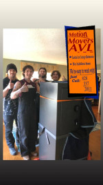 Motion Movers AVL, friendly, insured and professional moving help