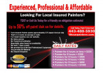π MOVERS AND PAINTERS. SEE OUR PRICES ON AD, Painter, Moving