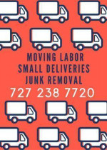 Moving and Junk removal. Need movers? Small deliveries ok