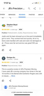 Jb's Precision Moving LLC