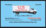 MOVING?Apartment-Home-Condo-Storage=ADVANCED TECHNICAL MOVING(A.T.M.