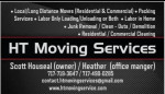 HT MOVING SERVICES - ALSO OFFERS Trash Removal & Cleanouts! CALL US!!