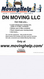 D-N MOVING LLC!!! FAST MOVERS!! 240-728-1947