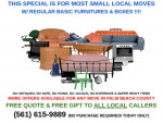 🚚💥$99/Room Moving, Furniture Removal & Delivery💥☎️561-615-9889 We