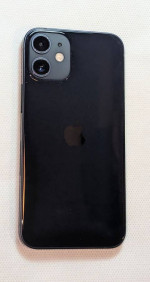 VERY NICE Black APPLE iPhone 12 MINI 64GB FOR AT&T or Cricket NETWORK - QUEENS P