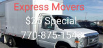 Express Movers ๐ Special $25 Moving Labor Delivery Trash Removal
