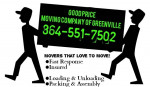 GOOD PRICE MOVING ☆864-551-7502■Loading■Unloading■Packing■Assembly