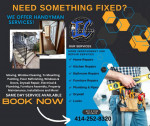 Handyman, Installs, Moving, Drywall, Painting, Junk Removal, And More
