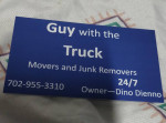 Guy With a Truck MOVING/DEMO/JUNK REMOVAL! 7252498844