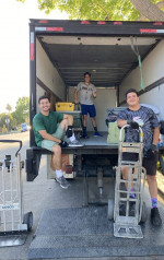 π(MOVERS)COLLEGE STUDENT MOVING CO. π($75/hrfor 2movers&PickupTruck)