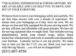 Moving Muscle For Hire. In Business Since 2010: (831) 607-4556